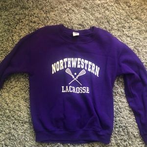 Northwestern Lacrosse Sweatshirt